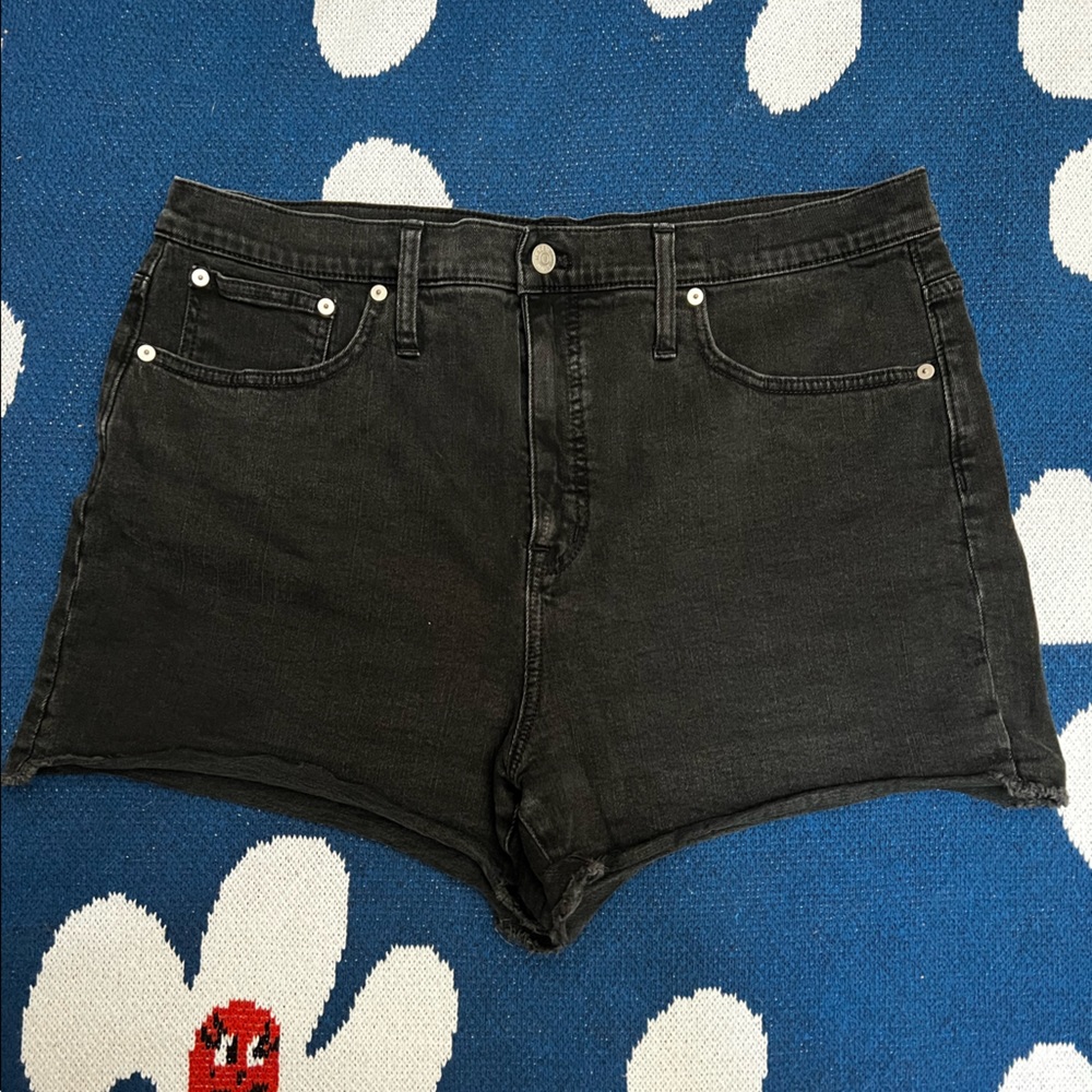 Madewell lunar high rise shorts